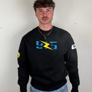 9 to Five Sweater schwarz